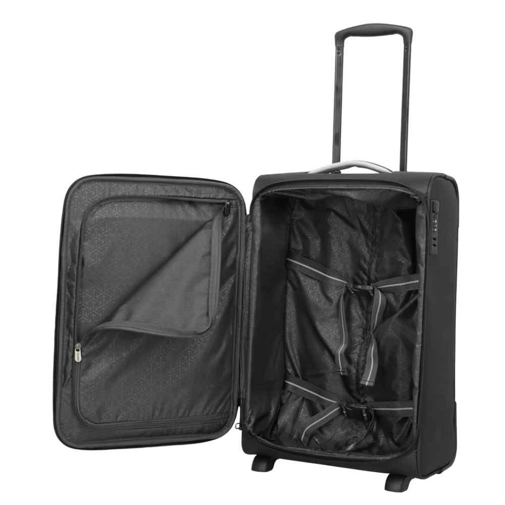 Travelite kofer 55 cm Jetpack sa dva točkića 090224-01, crni slika 5