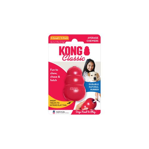 KONG Igračka za psa, Classic, Extra Small, 5,7x3,5x3,5cm slika 6