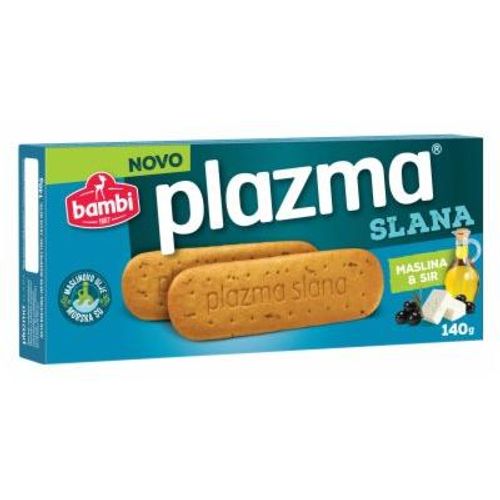 PLAZMA SLANA MASLINA I SIR KEKS 140 G slika 1