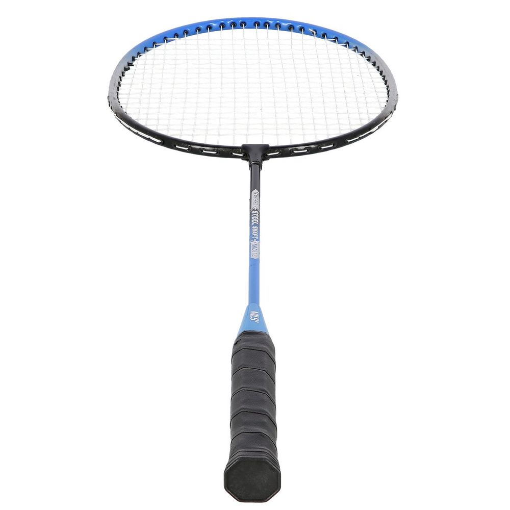 Nrz012 čelični / badminton set 2 rakete + 3 loptice + mreža + navlaka nils slika 4