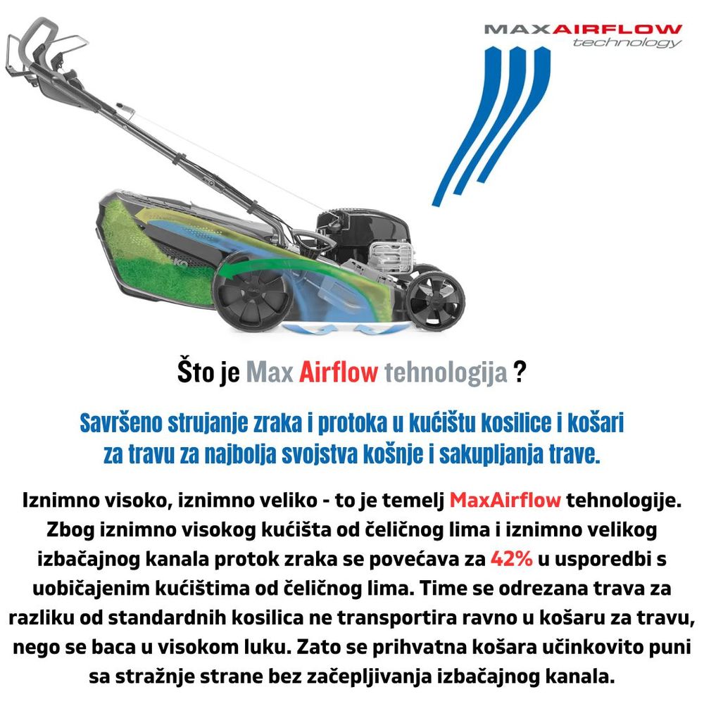 AL-KO Benzinska kosilica 521 SP-A Premium slika 13
