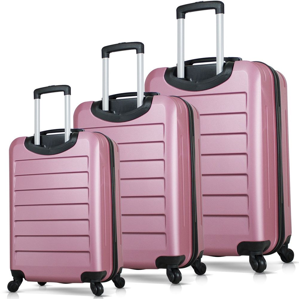 Set Kofera 6295 u Roze Zlatnoj (3 Komada) slika 2