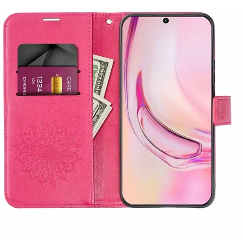 MEZZO Book case preklopna torbica za SAMSUNG GALAXY A13 4G mandala magenta slika 3