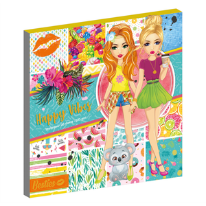 Dizajn Blok Besties 140006 - 20 Listova 25x25 cm