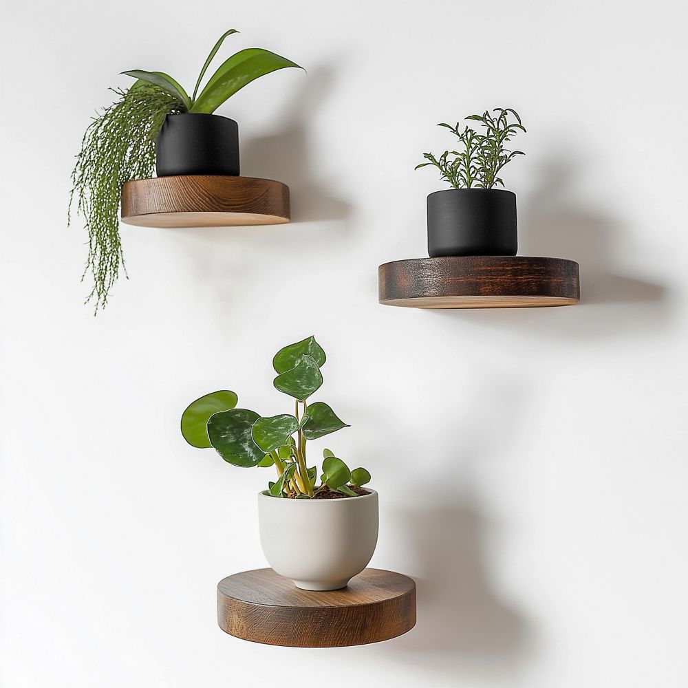 Raf283 Wooden Decorative Wooden Wall Shelf slika 1