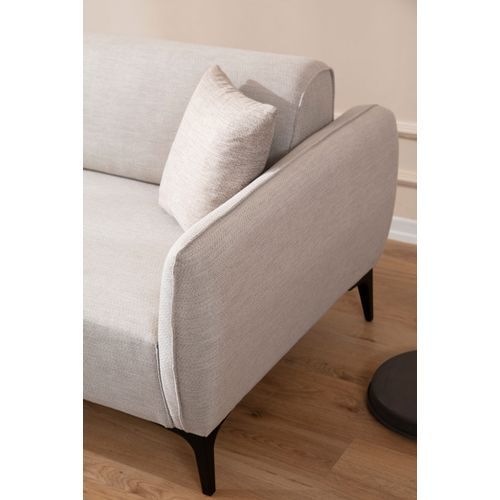 Atelier Del Sofa Kutna garnitura, Bijela, Belissimo Left - Off White slika 4