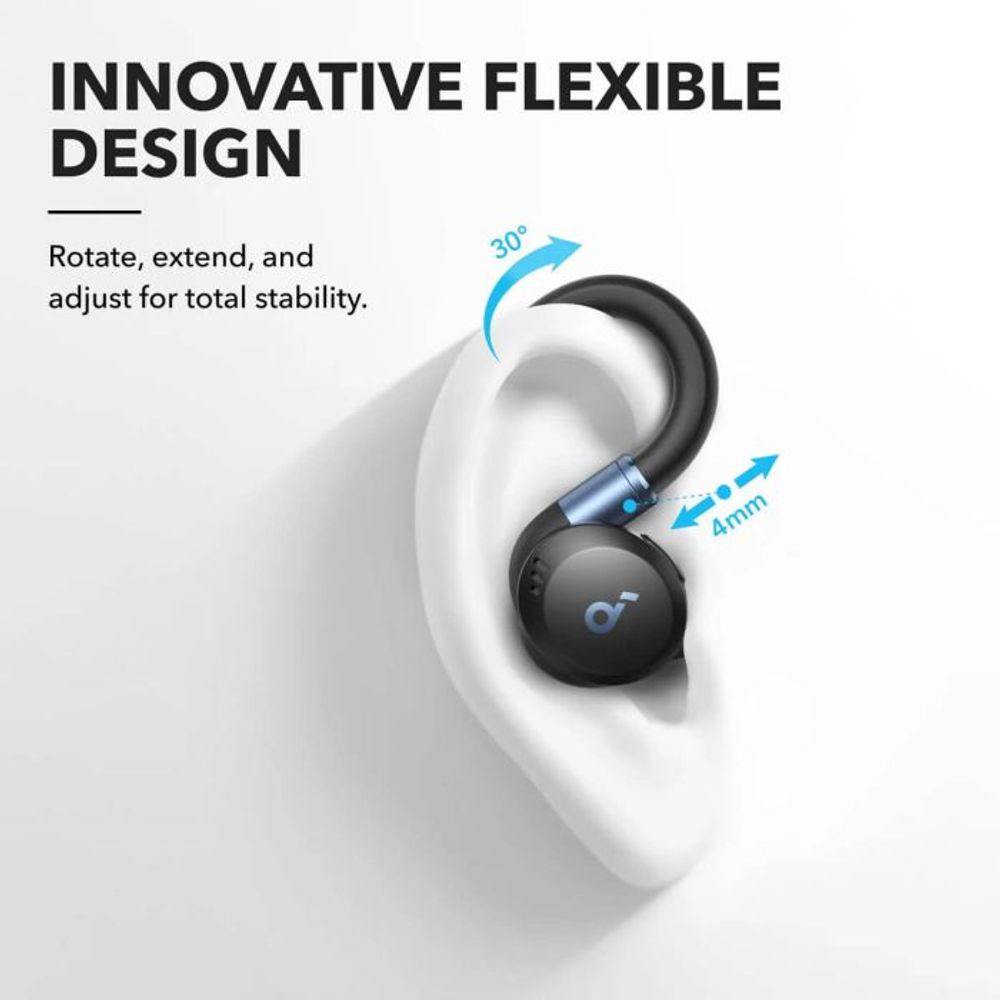 Anker Soundcore Sport X20 slušalice, crne slika 2