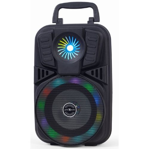 SPK-BT-LED-01 Gembird Portable Bluetooth karaoke speaker 5W, FM, USB, SD, 3,5mm, MIC 6,35mm, LED slika 5