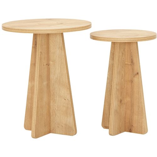 Mushroom - Sapphire Oak Sapphire Oak Nesting Table (2 Pieces) slika 6