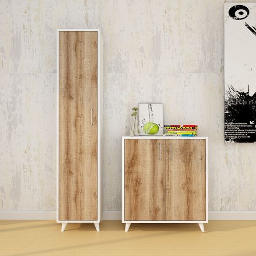 Filiz - L1309 Oak
White Hall Stand slika 1