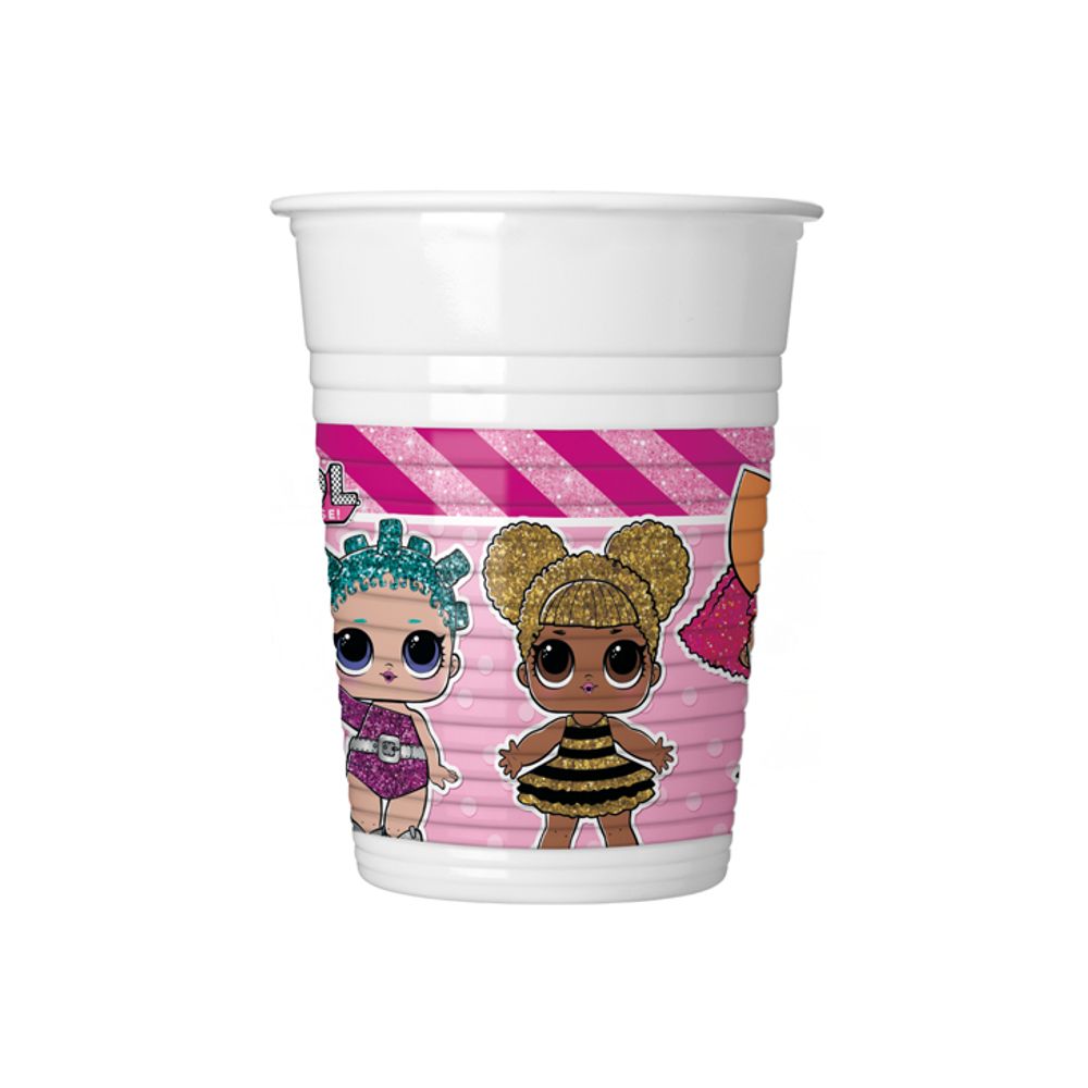 90857 PLASTIČNA ČAŠA LOL 200ml 8/1 slika 1