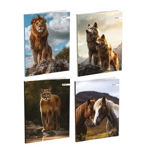 Spirit Sveska Premium A4 ''Wild Animals '', meki povez, 52 lista, latajn