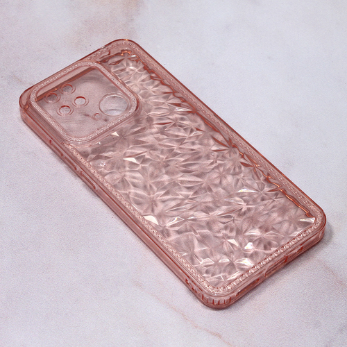 Torbica Bling Diamond za Xiaomi Redmi 10C roze slika 1