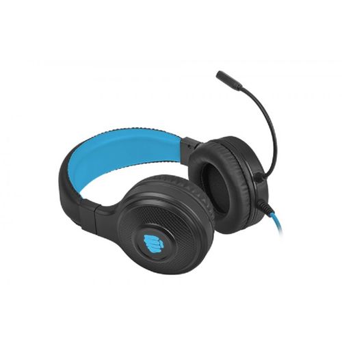 Natec  NFU-1585FURY WARHAWK, Gaming Headset with Volume Control, 3.5mm Stereo, LED Backlit (USB), Black/Blue slika 3