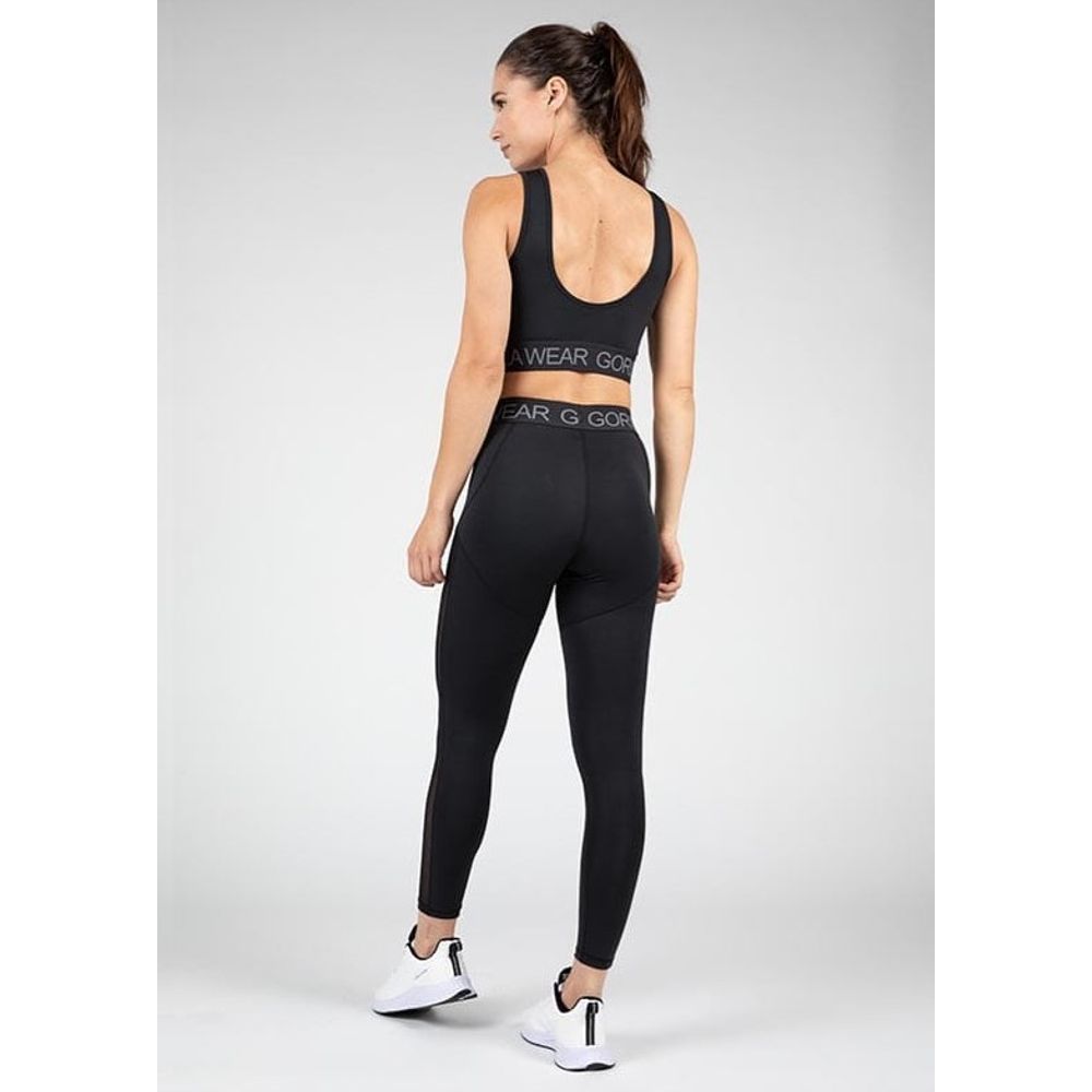 Gorilla Wear OSSEO Helanke i top set, Crni slika 2