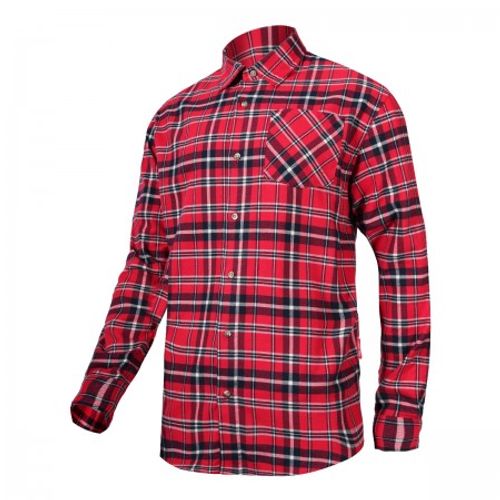 Lahti košulja flanel crveno plava 170g/m2 "3XL"  slika 1