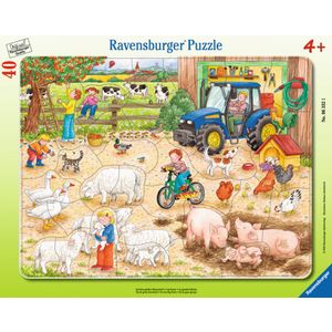 Ravensburger Puzzle Na Velikoj Farmi - 40 Komada