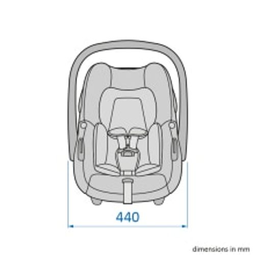 Maxi-Cosi Autosjedalica Pebble S - Tonal Graphite slika 13