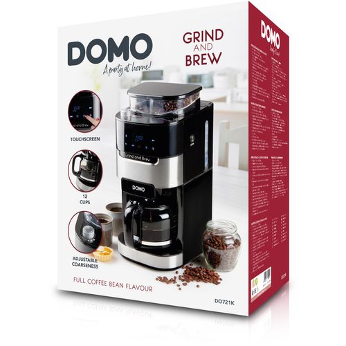 DOMO Aparat za kavu s mlinom 900W slika 2