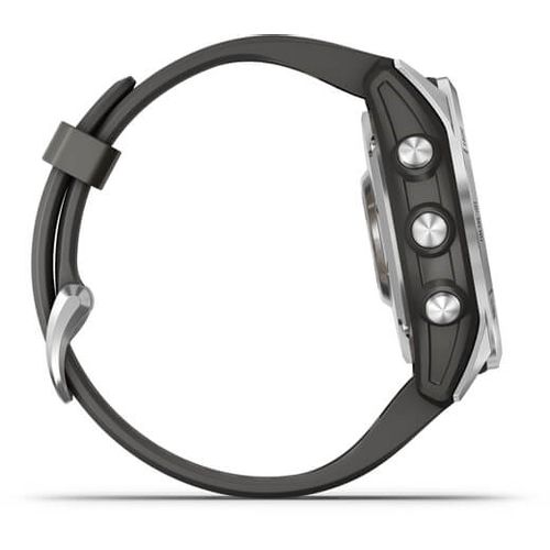 Garmin fenix 7S Stainless Steel Graphite remen                                                  slika 2