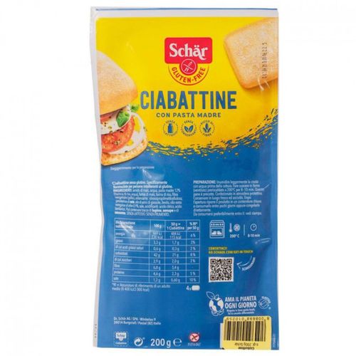 Dr.Schar bezglutenska Ciabatta 200g slika 1