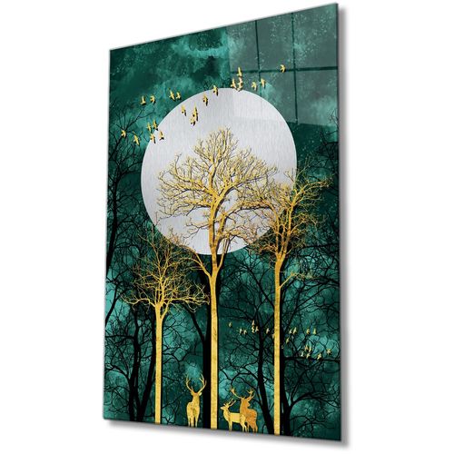 0833 - 110 x 70 Multicolor Decorative Tempered Glass Painting slika 2