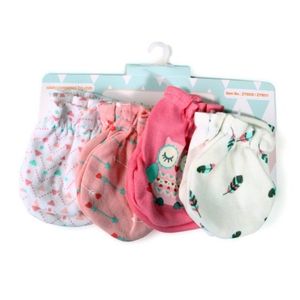 Cangaroo Rukavice za bebe Tibby 4 kom, Pink