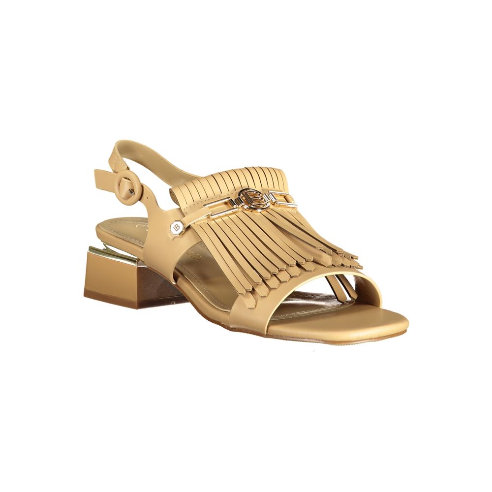 LAURA BIAGIOTTI WOMEN'S BEIGE SANDALS slika 2