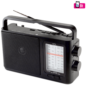 SAL Radio prijemnik + Bluetooth, 4u1, AM-FM-SW1-SW2 band - RPR 7B