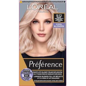 L'Oreal Preference Farba Za Kosu 9.12 Siberia Very Light Ash Beig Blon