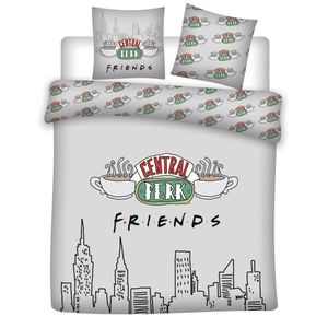 Friends microfibre duvet cover bed 135cm