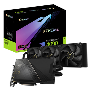 Gigabyte GV-N4090AORUSX W-24GD AORUS GeForce RTX 4090 XTREME WATERFORCE 24GB GDDR6X