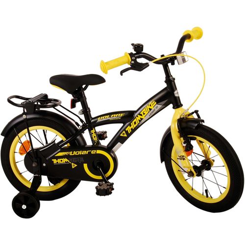 Volare dječji bicikl Thombike 14" crno-žuti slika 3