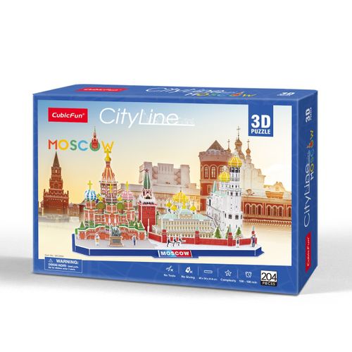 Cubicfun 3D puzle City Line Moskva slika 6