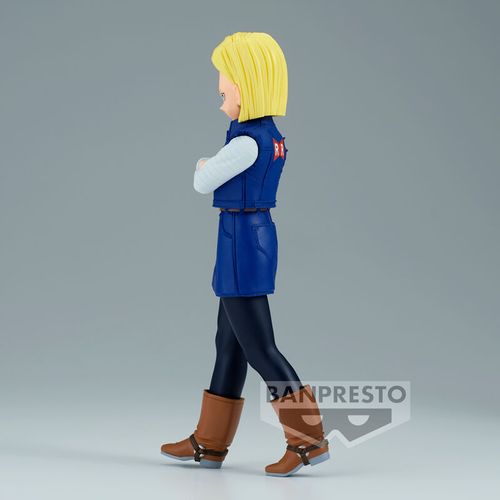 Dragon Ball Z Android 18 Solid Edge Work figure 17cm slika 3