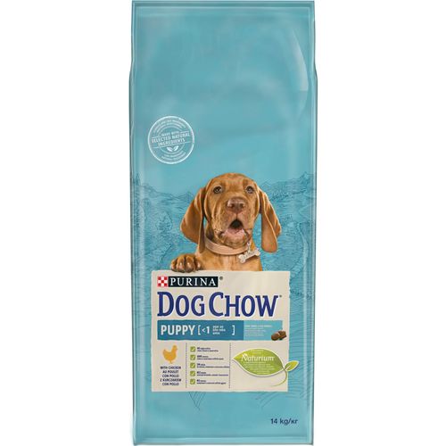 DOG CHOW PUPPY All Breed Piletina, potpuna hrana za kućne ljubimce, za štence, 14 kg XXL slika 1