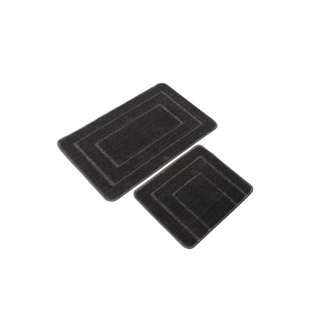 Set prostirki za kupatilo (2 komada) Cerceve, boja: antracit slika 2