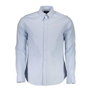 LA MARTINA MEN'S LONG SLEEVE SHIRT LIGHT BLUE