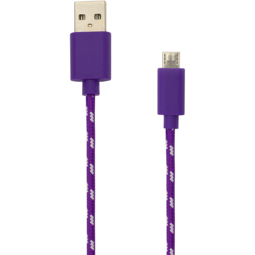 Sbox KABEL USB A Muški -> MICRO USB Muški 1 m Ljubičasti / RETAIL slika 1