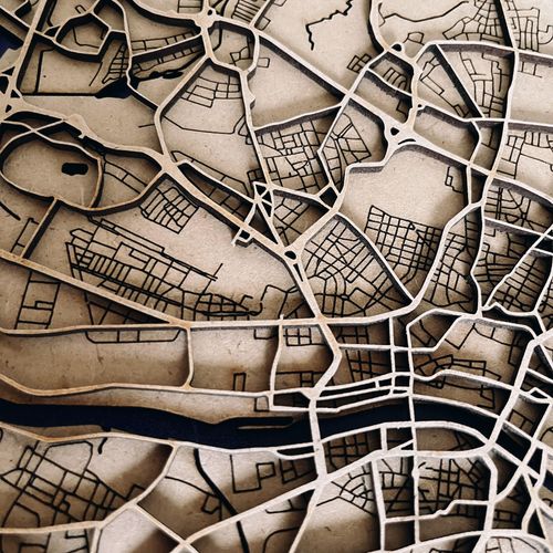3D mapa grada "Frankfurt"🇩🇪 slika 4