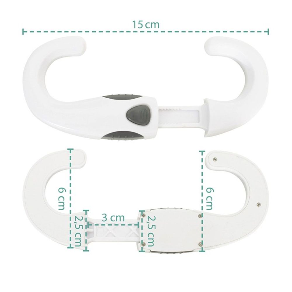 Zopa Zaštita za ormare White/Grey slika 5