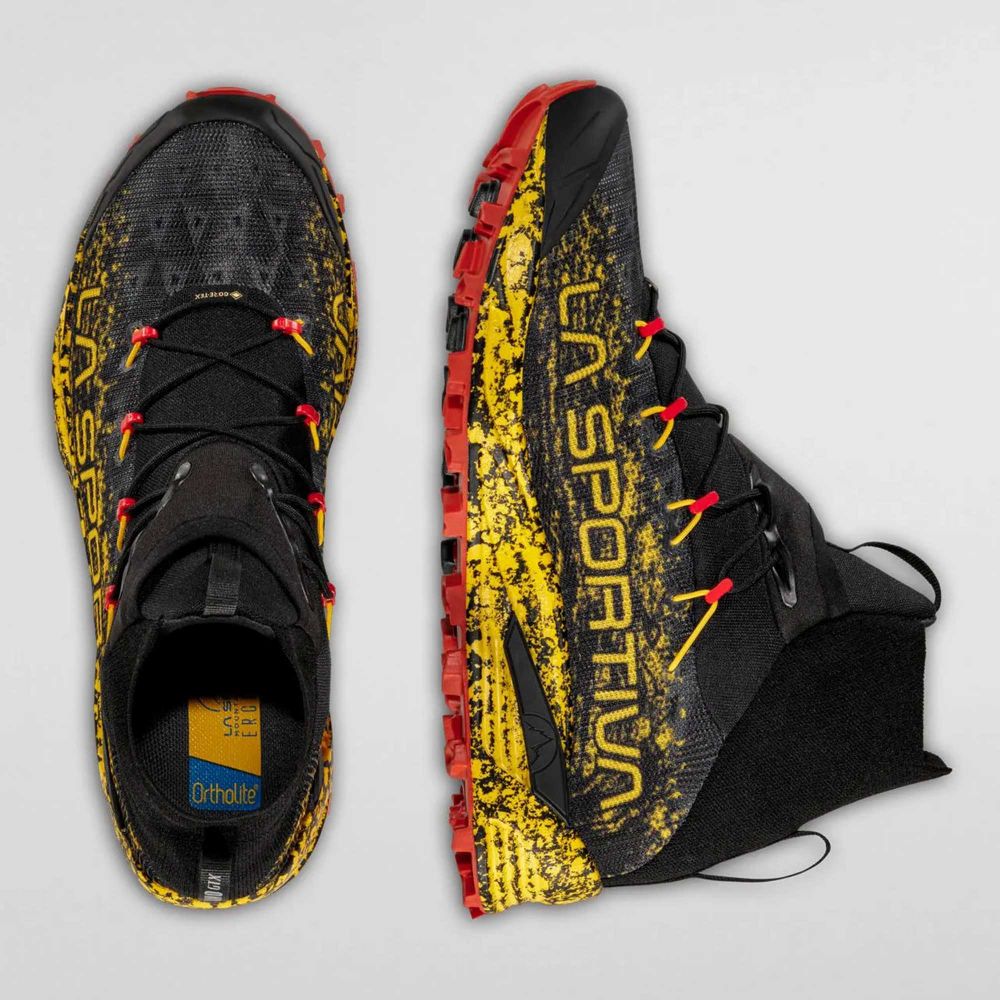 La Sportiva Muške patike Uragano GTX, Black/Yellow slika 3