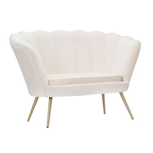 Mauro Ferretti Sofa Vienna crema cm 130x74x84 slika 1