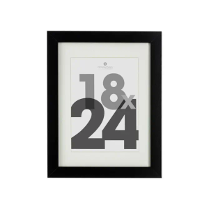 Atmosphera okvir za sliku eva, 21x3,7x27 cm, mdf/staklo, crni