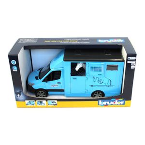 Bruder MB Sprinter Transport za životinje sa konjem 1:16