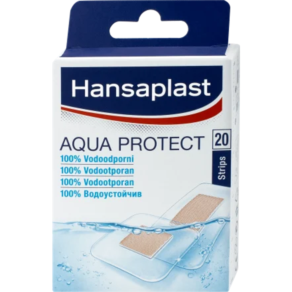 Hansaplast Aqua Protect, 20 flastera slika 1