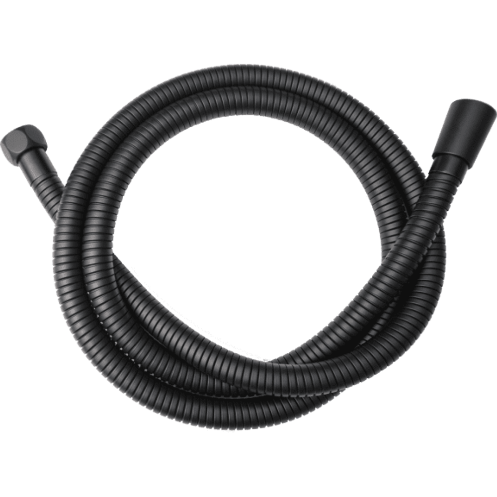 Inter Ceramic tuš crijevo anti-twist 150cm mat crna slika 1