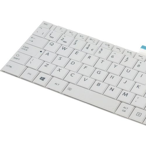 Tastatura za laptop Toshiba Satellite C850 C850D C855 C855D BELA bez rama slika 1