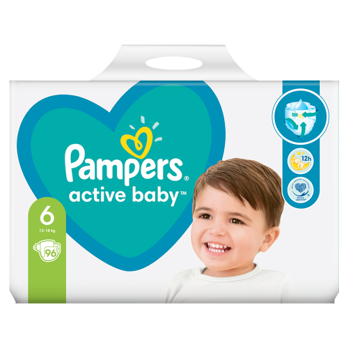 Pampers Active-Baby Mega Box slika 7