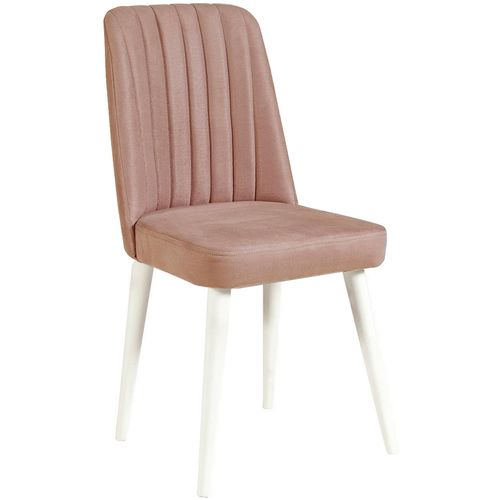 Woody Fashion Set stolova i stolica (6 komada), Bijela boja Kamen, Costa 0900 - 2 B slika 4